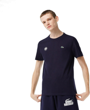 Lacoste Roland Garros Edition Performance Ultra-Dry Jersey T-Shirt Navy