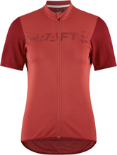 Craft Craft Core Endur Logo Jersey W Astro/Rhubarb Kortermede treningstrøyer XS