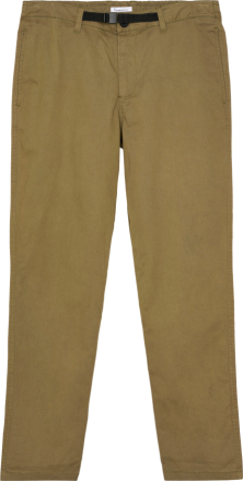 Knowledge Cotton Apparel Men's Regular Twill Pant Belt Details Burned Olive Vardagsbyxor XL