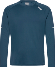 Aero Long Sleeve Sport T-Langærmet Skjorte Blue 2XU