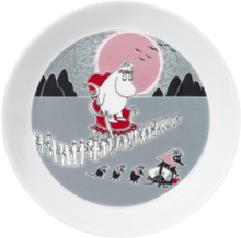 Moomin Plate Ø19Cm Adventure Move Home Tableware Plates Small Plates Multi/patterned Arabia