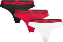Triplet Thong Stripe G-streng Undertøj Red HUGO