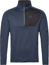 Txlite Half Zip Sport Sweatshirts & Hoodies Fleeces & Midlayers Navy Tenson