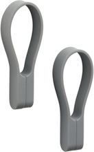 Håndklædestrop Loop Magnet 2 Stk. Home Storage Hooks & Knobs Hooks Grey Z Denmark