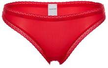 Calvin Klein Bottoms Up Refresh Bikini Rot Polyamid Small Damen
