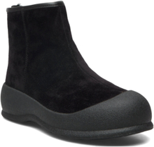 Carsey-W Shoes Boots Ankle Boots Ankle Boots Flat Heel Black Bally