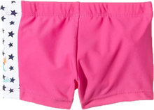Sterntaler Schwimm-Hose moderne Kinder Bade-Shorts mit Stern-Muster Rosa