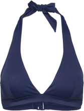 Rivero Bikini Wirefree Triangle T-Shirt Bra Swimwear Bikinis Bikini Tops Triangle Bikinitops Blue Femilet