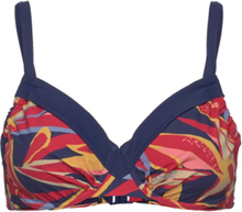 Granada Bikini Covering Underwired Bra Swimwear Bikinis Bikini Tops Wired Bikinitops Blue Femilet