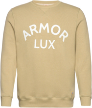 Logo Sweater Tops Sweatshirts & Hoodies Sweatshirts Green Armor Lux