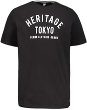 Große Größen T-Shirt Herren (Größe 4XL, schwarz) | JP1880 Shirts Baumwolle