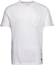 Bhnasir - Tee T-shirts Short-sleeved Hvit Blend*Betinget Tilbud