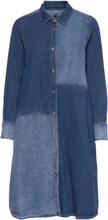 Cupaola Shirt Dress Dresses Jeans Dresses Blå Culture*Betinget Tilbud