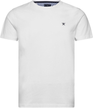 Swim Trim Logo Tee Tops T-Kortærmet Skjorte White Hackett London