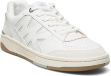 Rebel Lace Up Low-top Sneakers White Michael Kors