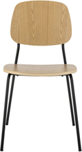 Monza Dining Chair Home Furniture Chairs & Stools Chairs Black Bloomingville