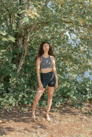 Girlfriend Collective Run Shorts High-Rise - Made from Recycled Plastic Bottles