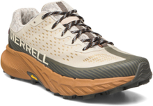 Men's Agility Peak 5 - Oyster/Olive Sport Sport Shoes Running Shoes Cream Merrell