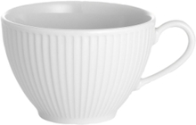Kop Plissé Home Tableware Cups & Mugs Tea Cups White Pillivuyt