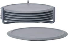 Glasbrikker M. Holder Singles Home Tableware Dining & Table Accessories Coasters Grey Z Denmark