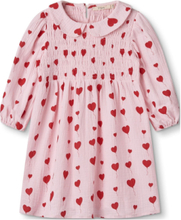 Love Ls Dress Dresses & Skirts Dresses Casual Dresses Long-sleeved Casual Dresses Pink Fliink