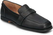 Stb-Erika Saddle Loafer Loafers Flade Sko Black Shoe The Bear