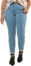 Große Größen Jeans Damen (Größe 48, blue denim) | Studio Untold Jeanshosen Baumwolle/Elasthan