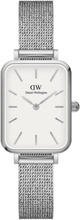 Quadro 20X26 Pressed Sterling S White Accessories Watches Analog Watches Silver Daniel Wellington