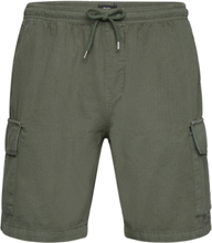 Cotton Ripstop Cargo Shorts Bottoms Shorts Cargo Shorts Green Mads Nørgaard