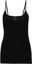 Vmmaxi My Soft V Singlet Noos Tops T-shirts & Tops Sleeveless Black Vero Moda