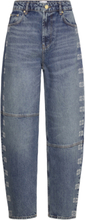 Sparkle Denim Designers Jeans Straight-regular Blue Ganni