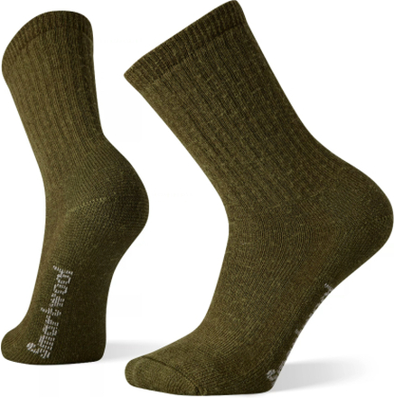 Smartwool Hike Classic Edition Full Cushion Solid Crew Socks Military Olive Friluftssokker L