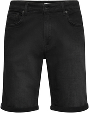Markus K4981 Shorts Bottoms Shorts Denim Black Gabba