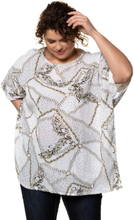 Große Größen Bluse Damen (Größe II, weiß) | Ulla Popken Kurzarmblusen Viskose