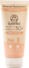 Suntribe Baby and Kids Natural Mineral Sunscreen SPF 30 White Toalettartiklar 100 ml