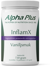 Alpha Plus InflamX 720 gram Vanilj