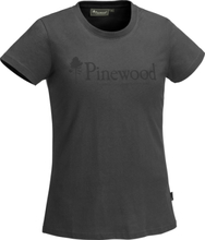 Pinewood Women's Outdoor Life T-shirt D.Anthracite T-shirts L