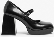 Mary Jane platform heels - Black