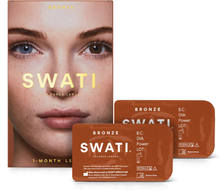 SWATI Cosmetics 1 Month Lenses Bronze