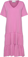 Slfreed 2/4 Midi Dress M Dresses T-shirt Dresses Lilla Selected Femme*Betinget Tilbud