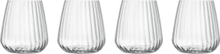 Vannglass Optica Home Tableware Glass Drinking Glass Nude Luigi Bormioli*Betinget Tilbud