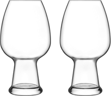Ølglass Hvete Birrateque Home Tableware Glass Beer Glass Nude Luigi Bormioli*Betinget Tilbud