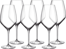 Hvitvinsglass Sauvignon Lb Atelier 35 Cl 6 Stk. Klar Home Tableware Glass Wine Glass White Wine Glasses Nude Luigi Bormioli*Betinget Tilbud