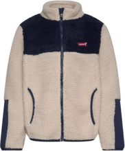 Levi's® Colorblocked Sherpa Jacket Outerwear Fleece Outerwear Fleece Jackets Multi/mønstret Levi's*Betinget Tilbud