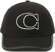 C Cotton Canvas Baseball Hat Accessories Headwear Caps Black Coach Accessories