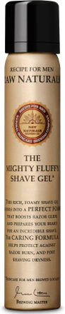 Raw Naturals Recipe For Men The Mighty Fluffy Shave Gel 75 ml
