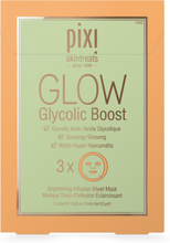 PIXI Glow Tonic Family Glow Glycolic Boost Sheet Masks