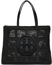 Ella Hand-Crocheted Large Tote Designers Totes Black Tory Burch