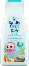 Family Fresh Kids 2-in-1 Shower & Shampoo 500 ml