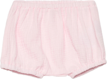Bloomers Muslin Bottoms Shorts Pink Huttelihut